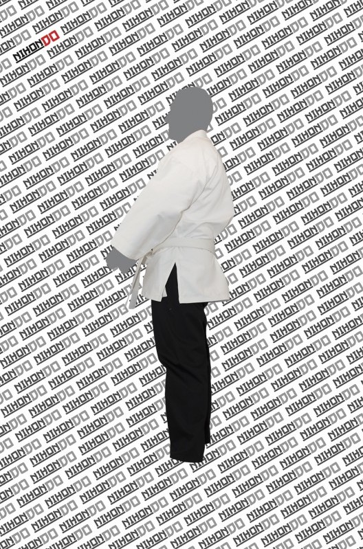 Veste blanche pantalon noir top